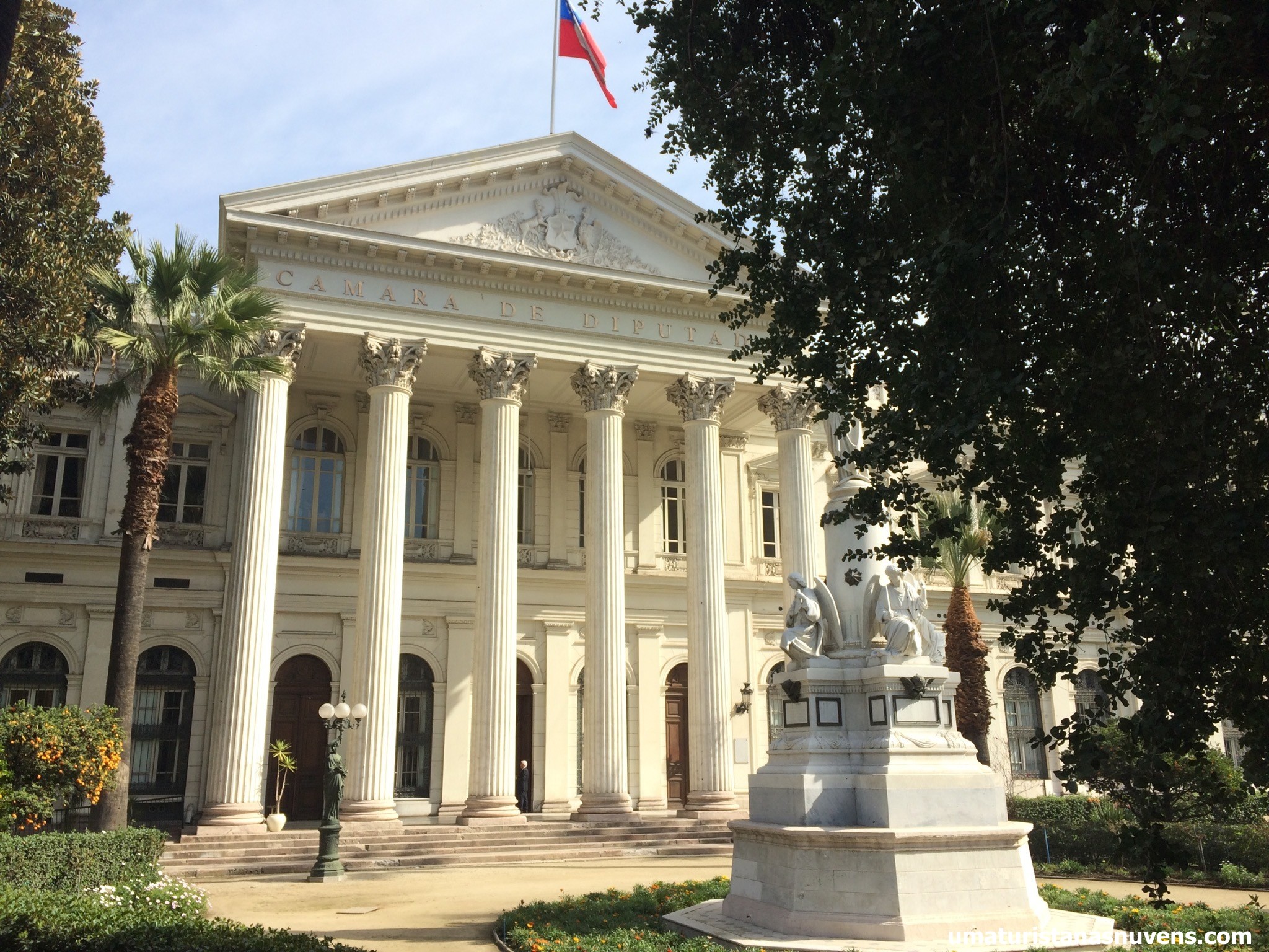 antigo congresso Santiago tour gratuito