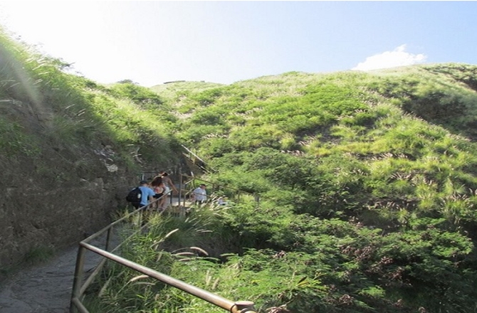 vulcão Diamond Head no Havaí