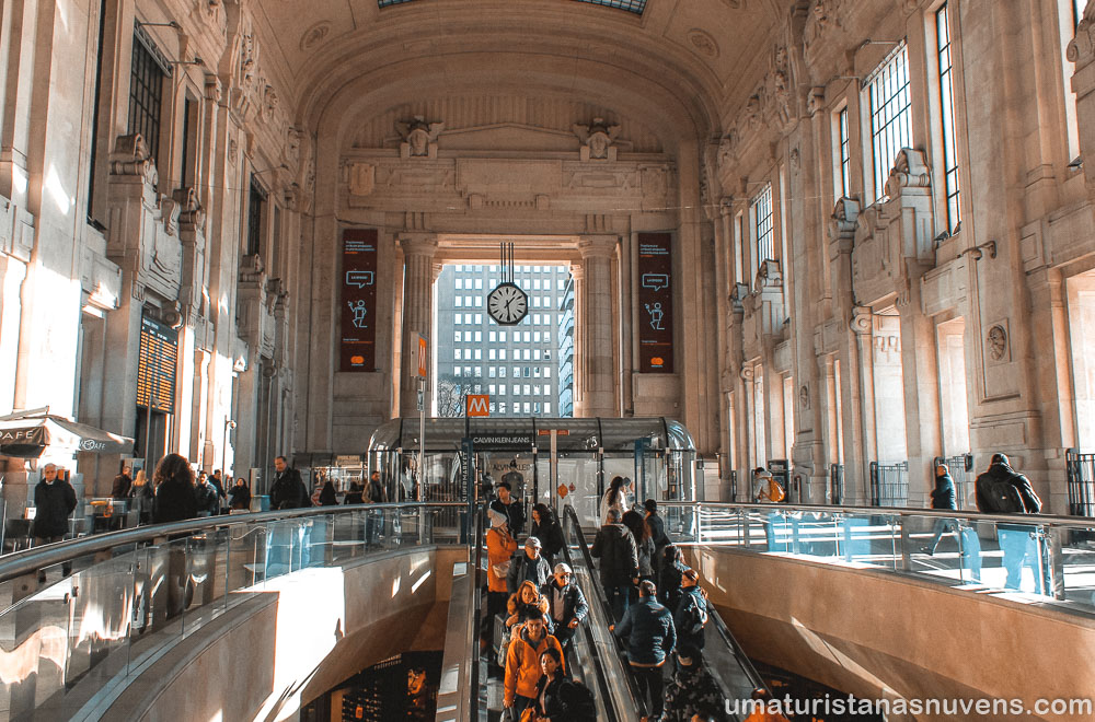 O que fazer em Milão em 1 dia - estação de trem