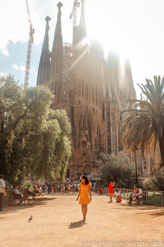 viajar sozinha pela primeira vez - Barcelona 