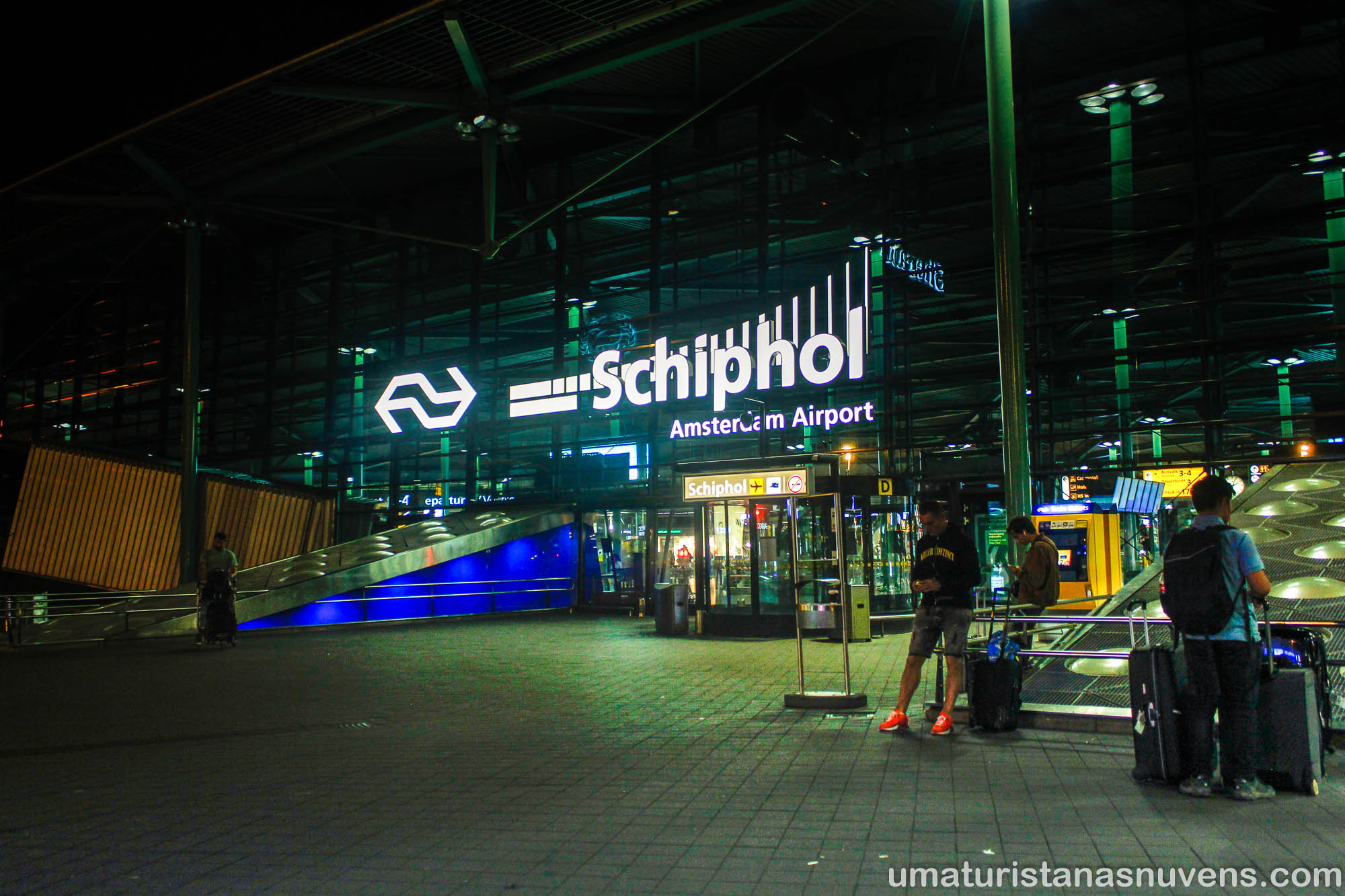 Schiphol - como ir do aeroporto de Amsterdam até o centro