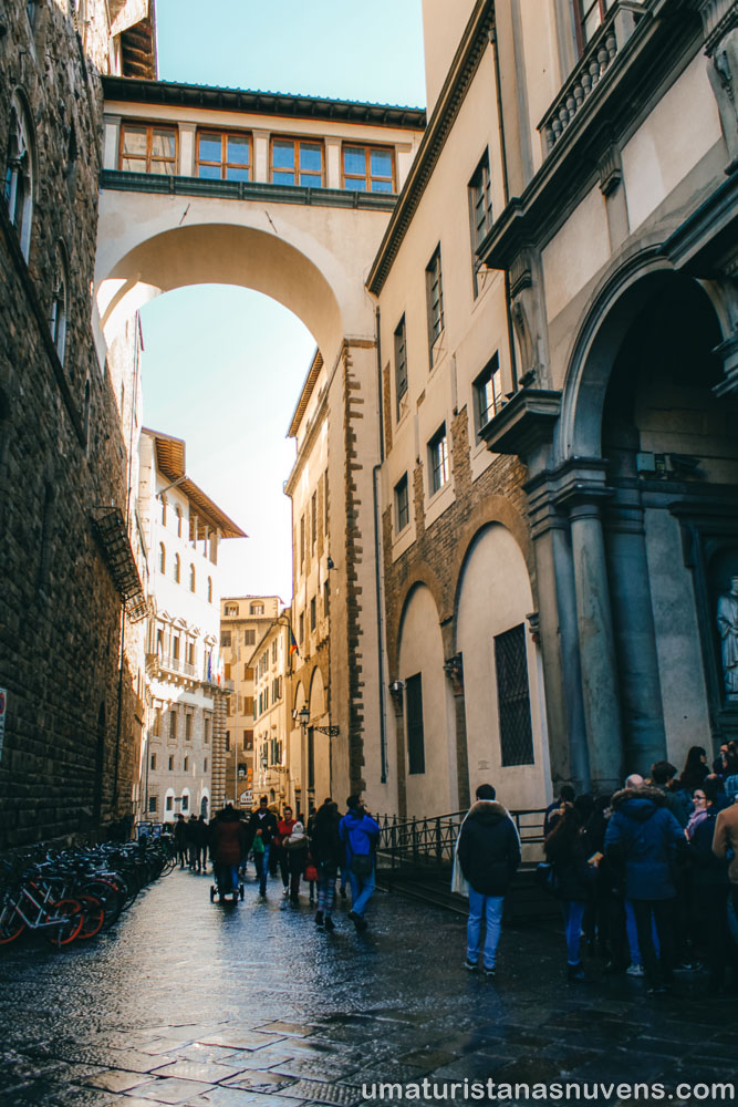 O que fazer em Florença - corredor vasariano