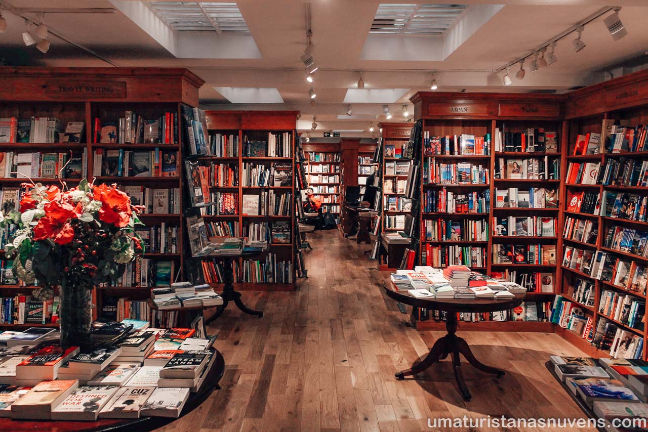 Livraria Daunt Books em Londres