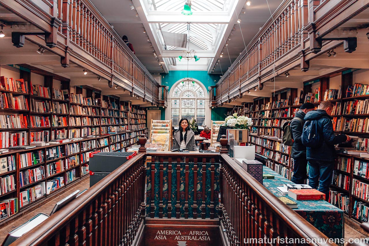 Livraria Daunt Books em Londres