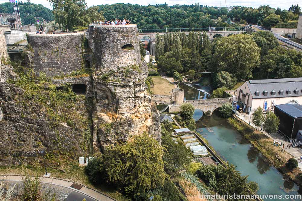 Motivos para visitar a Cidade de Luxemburgo - casamatas de buck