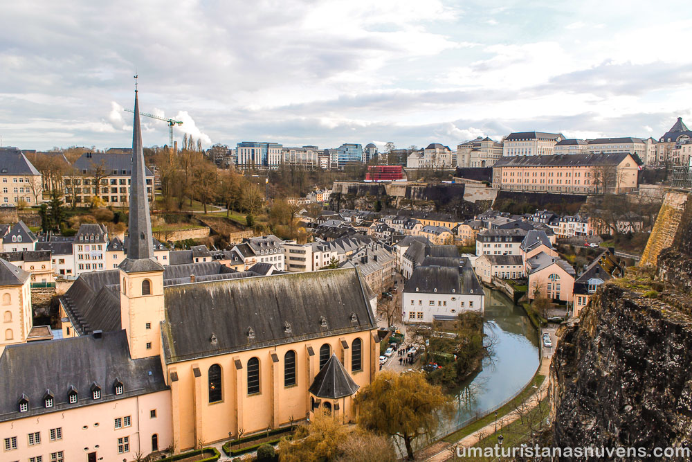 Chemin de la Corniche - a varada mais bela da Europa - motivos para visitar a Cidade de Luxemburgo