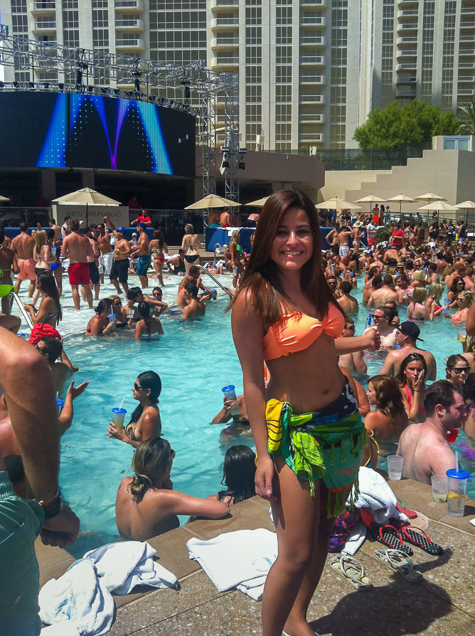 O que fazer em Las Vegas - pool party