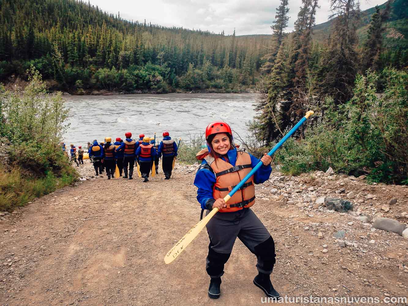 O que fazer no Alasca em 4 dias - Denali - rafting